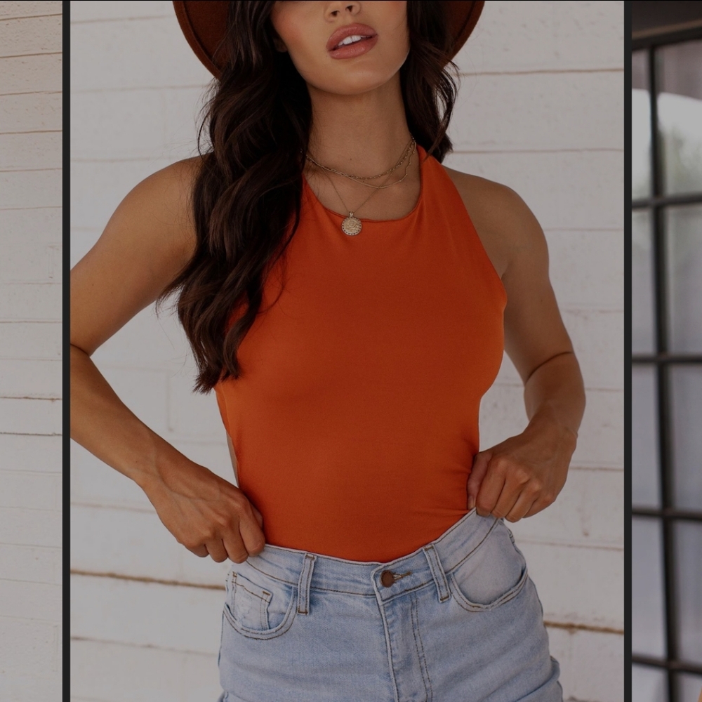 Open Back bodysuit